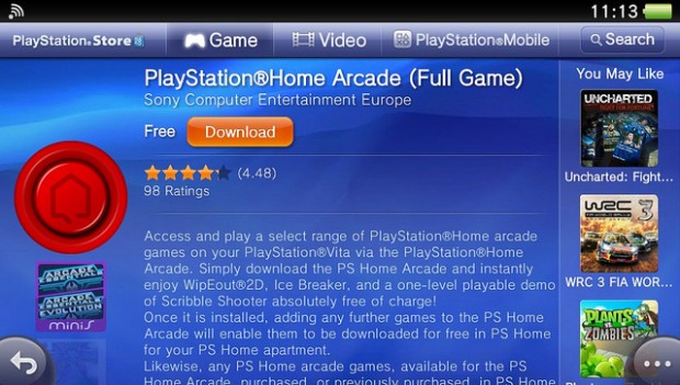 PS Home Arcade